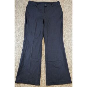 Lane Bryant Navy Blue Women's‎ Wide-Leg Dress Pants Stretch Size 16R EUC 36x30